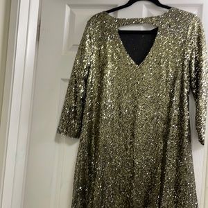 Short evening dress